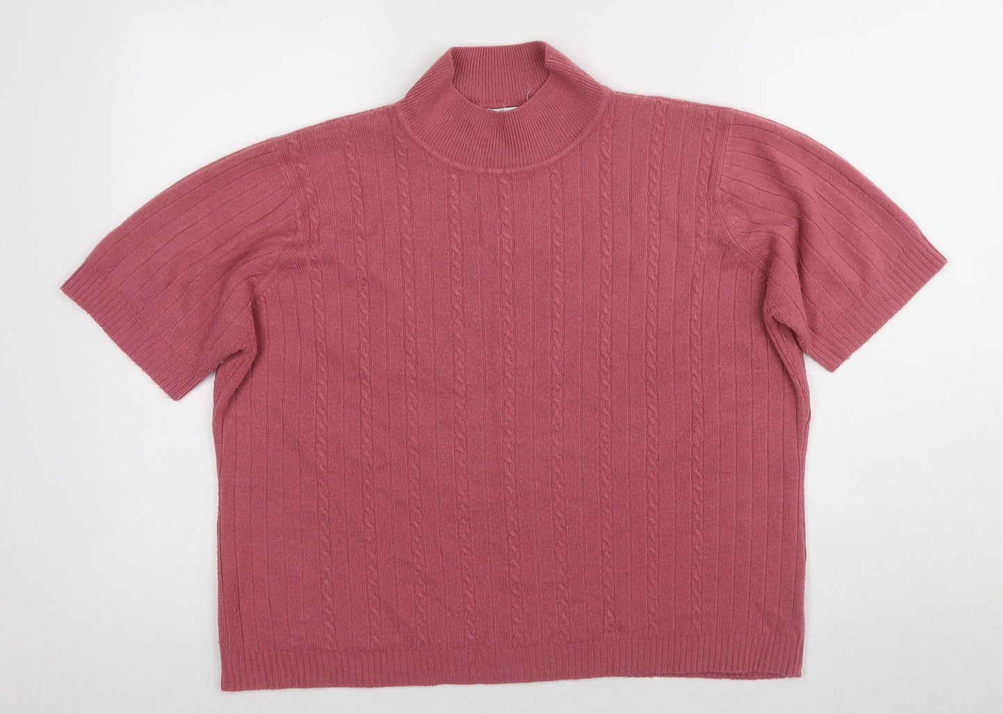 Womens UK Size 22 Berkertex Pink  Blouse