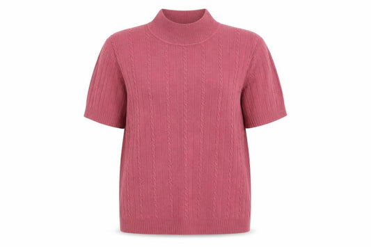 Womens UK Size 22 Berkertex Pink  Blouse