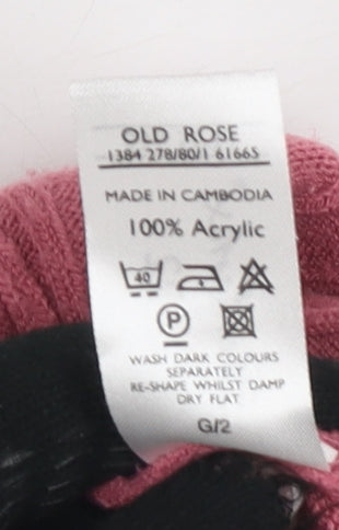 Womens UK Size 22 Berkertex Pink  Blouse