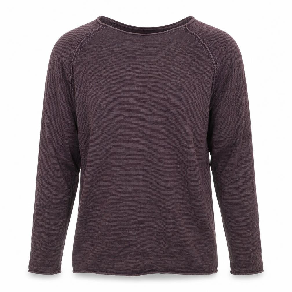Mens UK Size L Selected Homme Purple Pullover Jumper