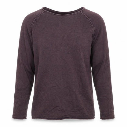 Mens UK Size L Selected Homme Purple Pullover Jumper