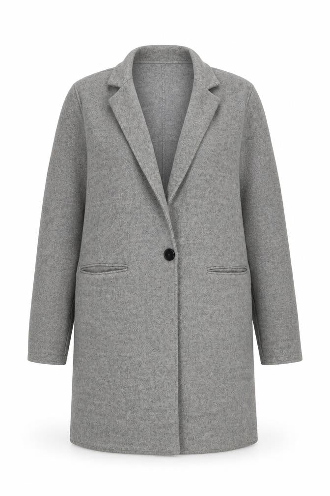 Womens UK Size 16 Zara Grey Basic Jacket