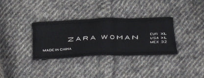 Womens UK Size 16 Zara Grey Basic Jacket