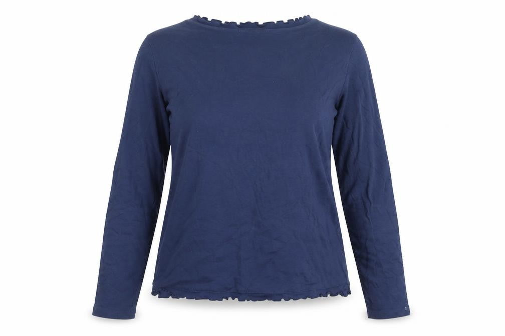 Womens UK Size 14 Marks and Spencer Blue Basic Blouse