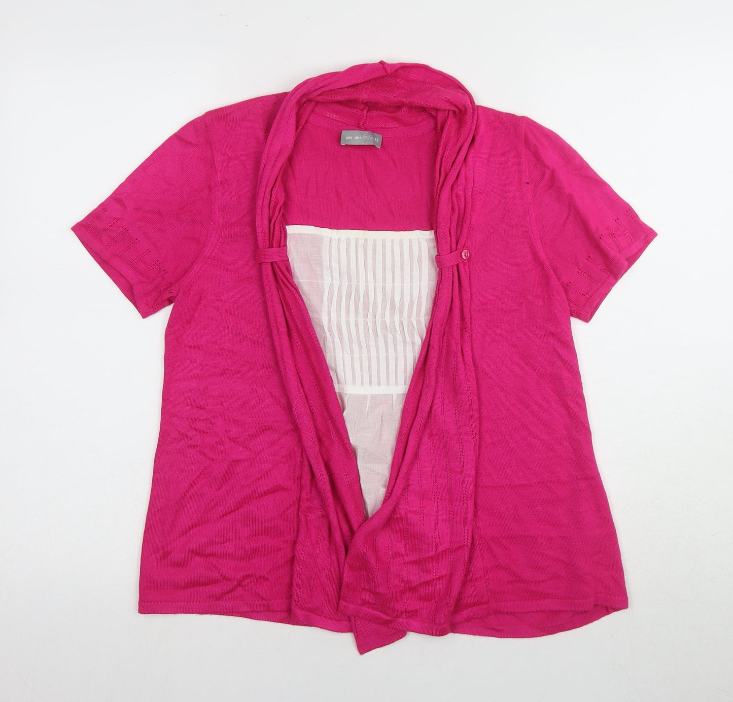 Per Una Women’s Pink Short Sleeve T-Shirt Size 12