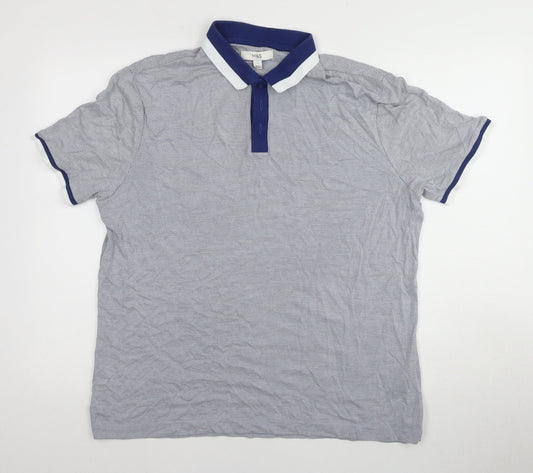 Marks and Spencer Men's Multicoloured L Polo
