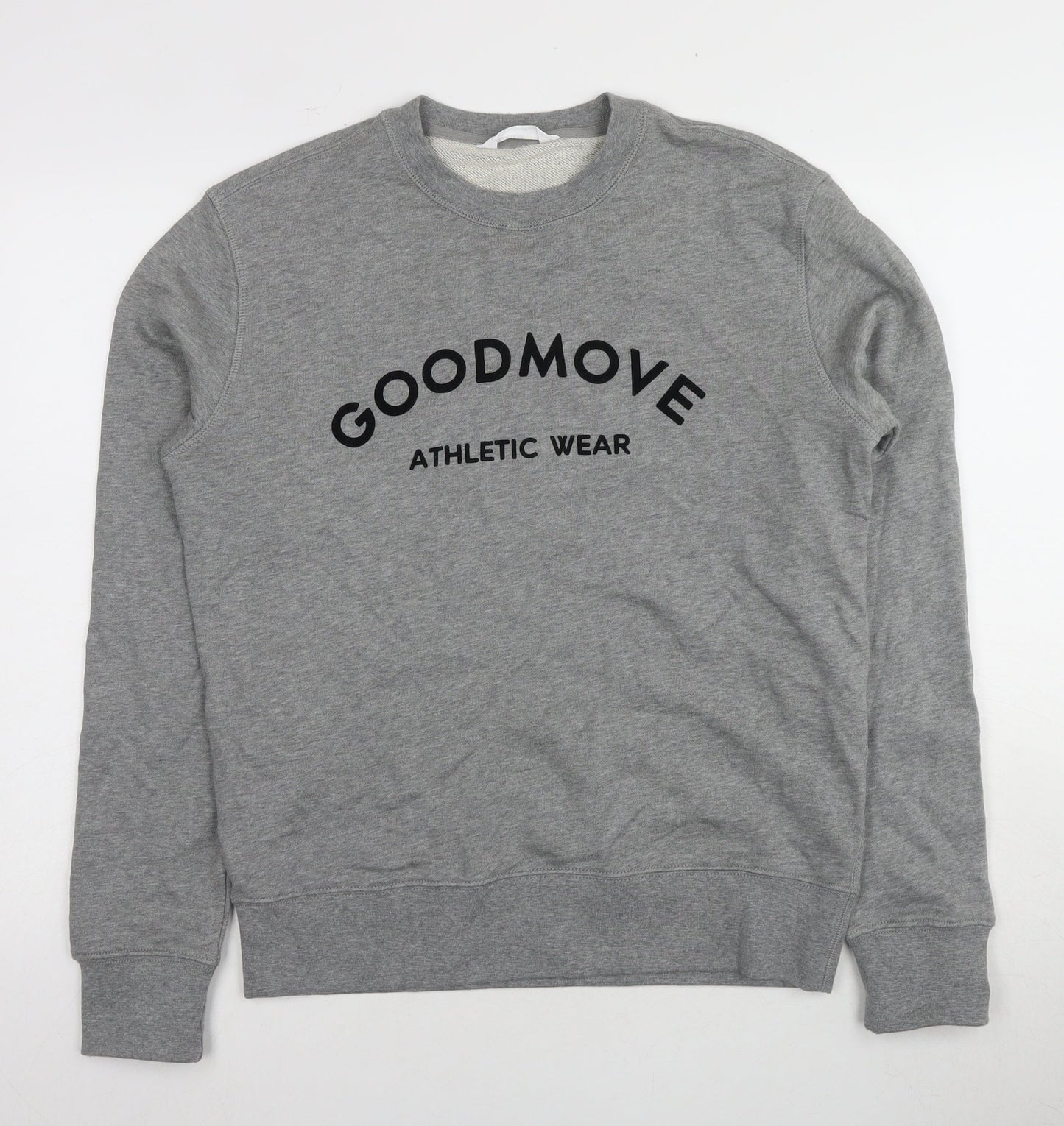 Mens UK Size S Marks and Spencer Grey Pullover Sweatshirt