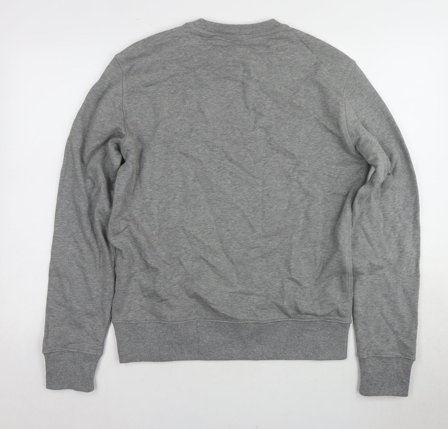 Mens UK Size S Marks and Spencer Grey Pullover Sweatshirt