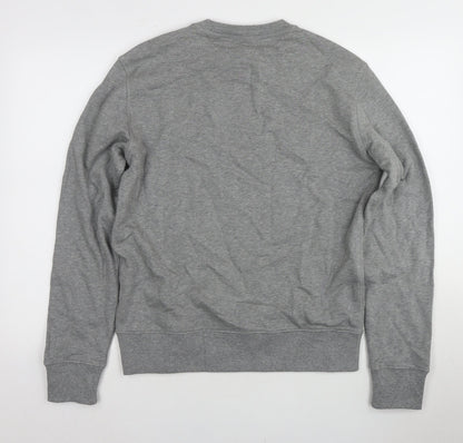 Mens UK Size S Marks and Spencer Grey Pullover Sweatshirt