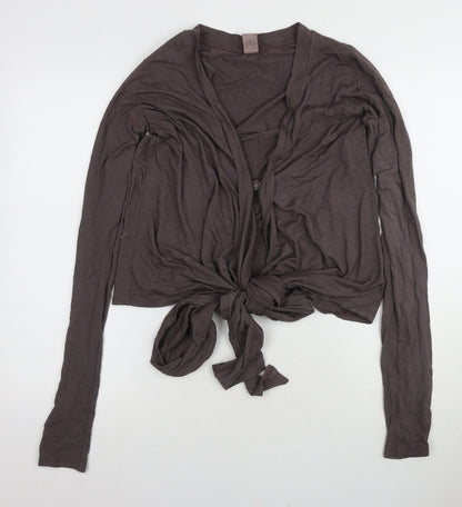 Out of Xile Men's Brown Silk Long Sleeve T-Shirt
