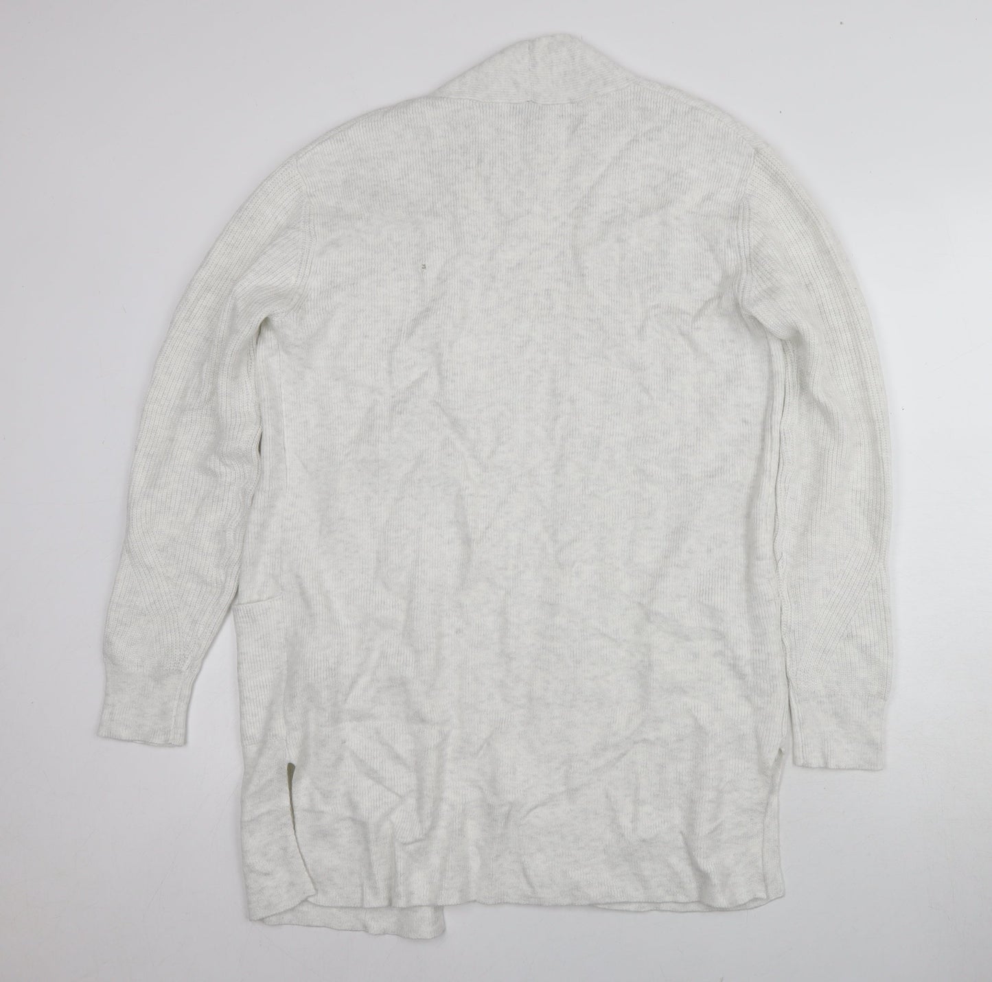 Womens UK Size 10 Marks and Spencer Grey Cardigan Jumper