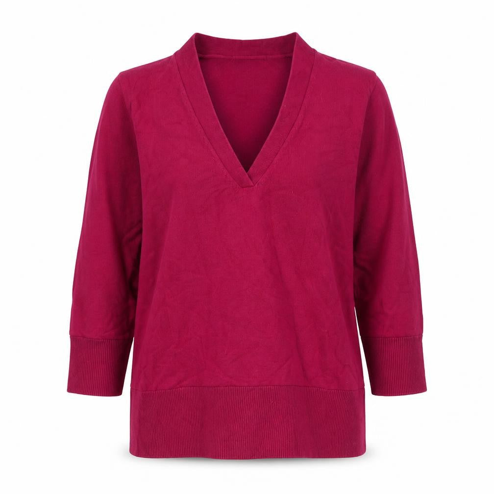 Womens UK Size 12 NEXT Red Basic T-Shirt