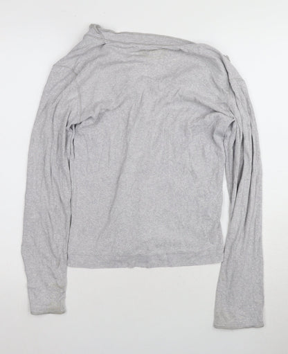 Marc Cain Women's Grey Cardigan Size 16 Button Detail