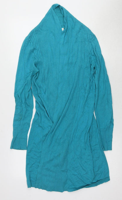 Womens UK Size S Wallis Blue Tunic Jumper