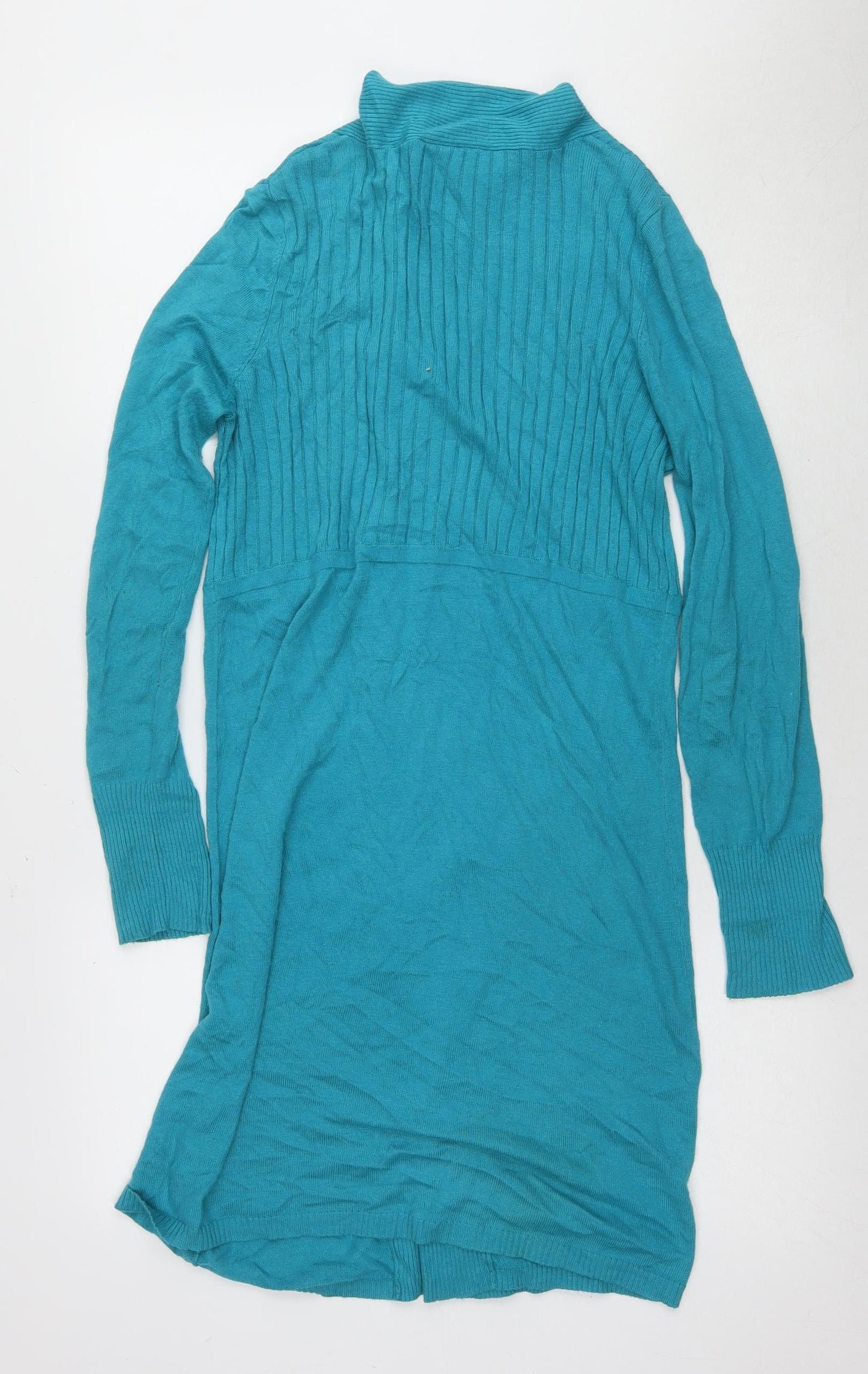 Womens UK Size S Wallis Blue Tunic Jumper