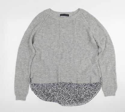 Womens UK Size 14 Marks and Spencer Grey Pullover Jumper