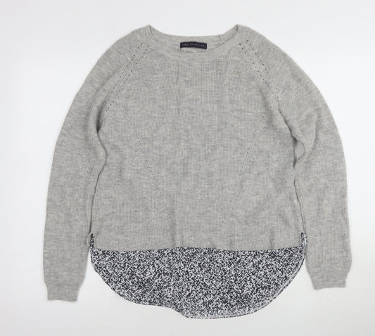 Womens UK Size 14 Marks and Spencer Grey Pullover Jumper