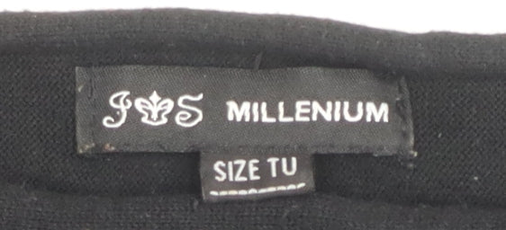 Womens UK Size One Size Millenium Black  Blouse