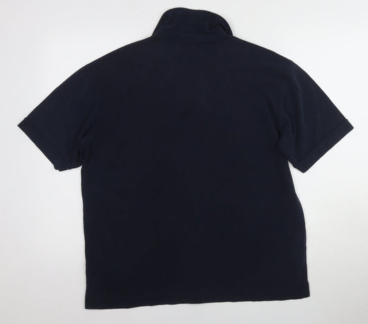Jonathan Adams Men's Blue Polo Shirt Size 12 Short Sleeve