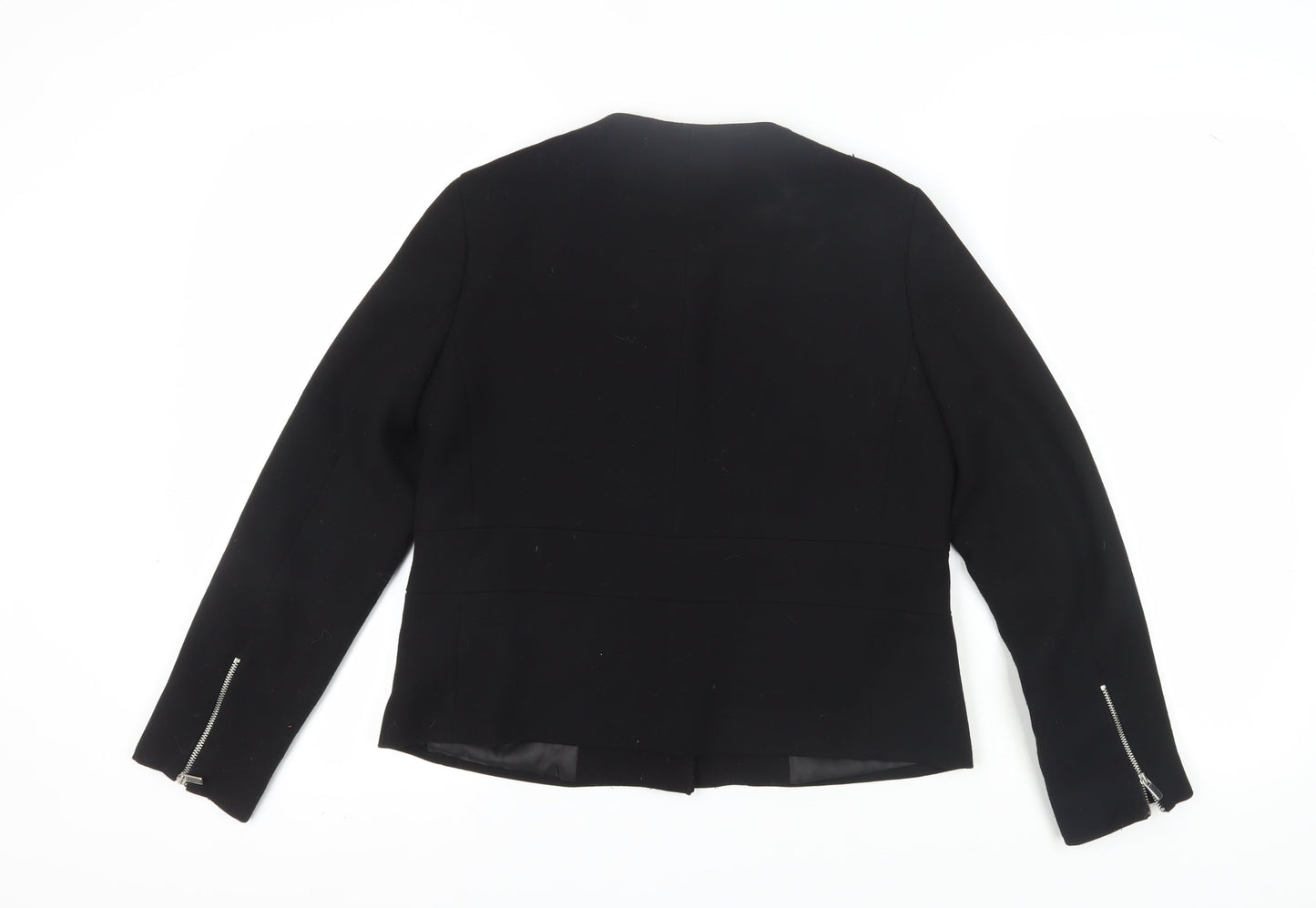 Zara Women's Black Blazer Size 8 Regular