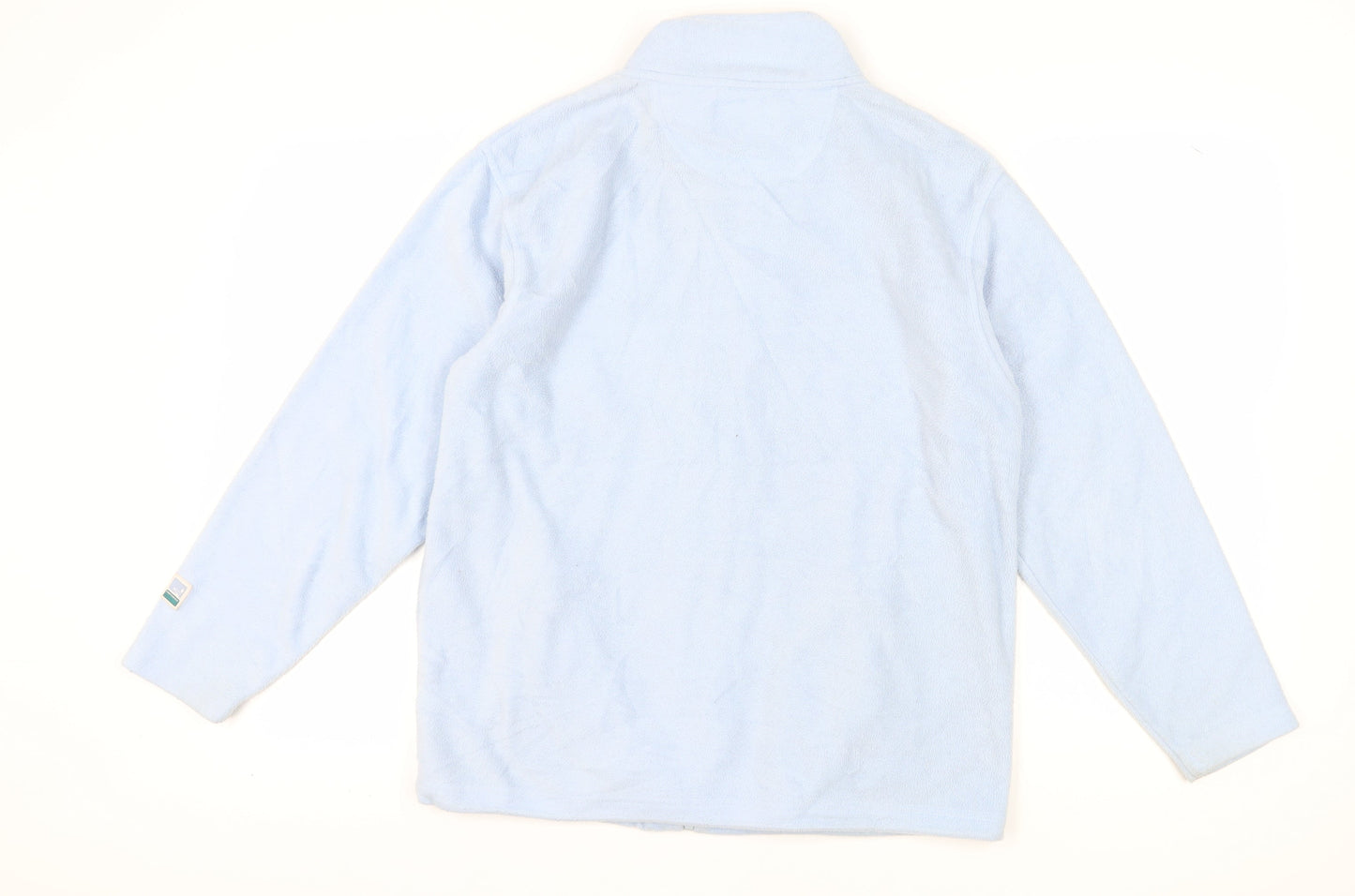 Provencale Women's Blue Fleece Jacket M Winter Casual