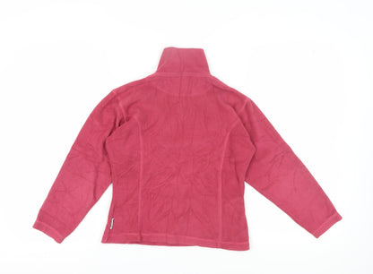 Trespass Girls Red Fleece Pullover Sweatshirt 11 Years