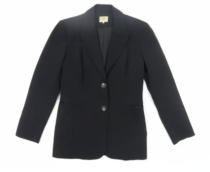 Oasis Women's Black Blazer - UK 12, Regular Fit