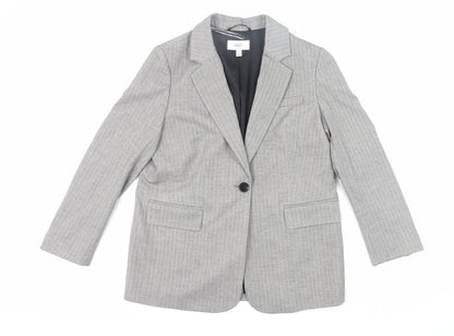 Marks and Spencer Womens Grey Size 12 Suit Jacket