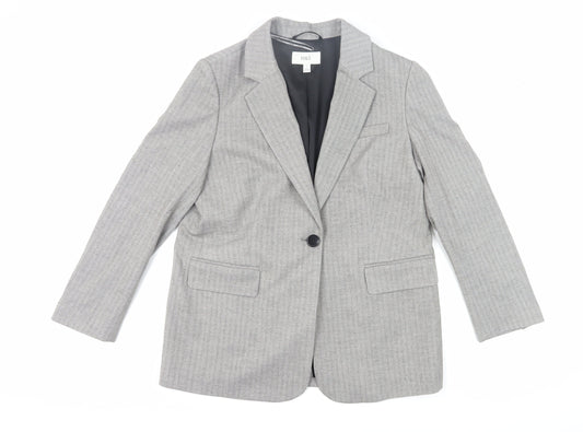 Marks and Spencer Womens Grey Size 12 Suit Jacket