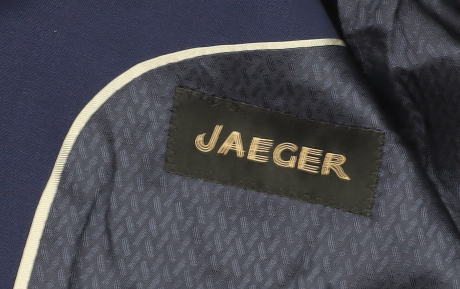 Mens UK Size 40 Jaeger Regular Blue Suit Jacket