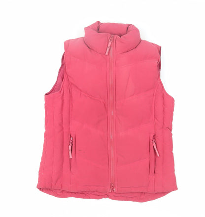 Womens UK Size 12 Jack Murphy Pink Puffer Jacket