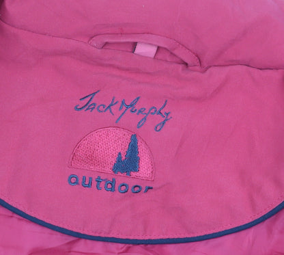 Womens UK Size 12 Jack Murphy Pink Puffer Jacket