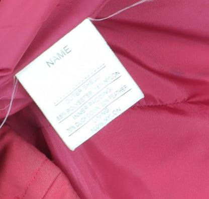 Womens UK Size 12 Jack Murphy Pink Puffer Jacket