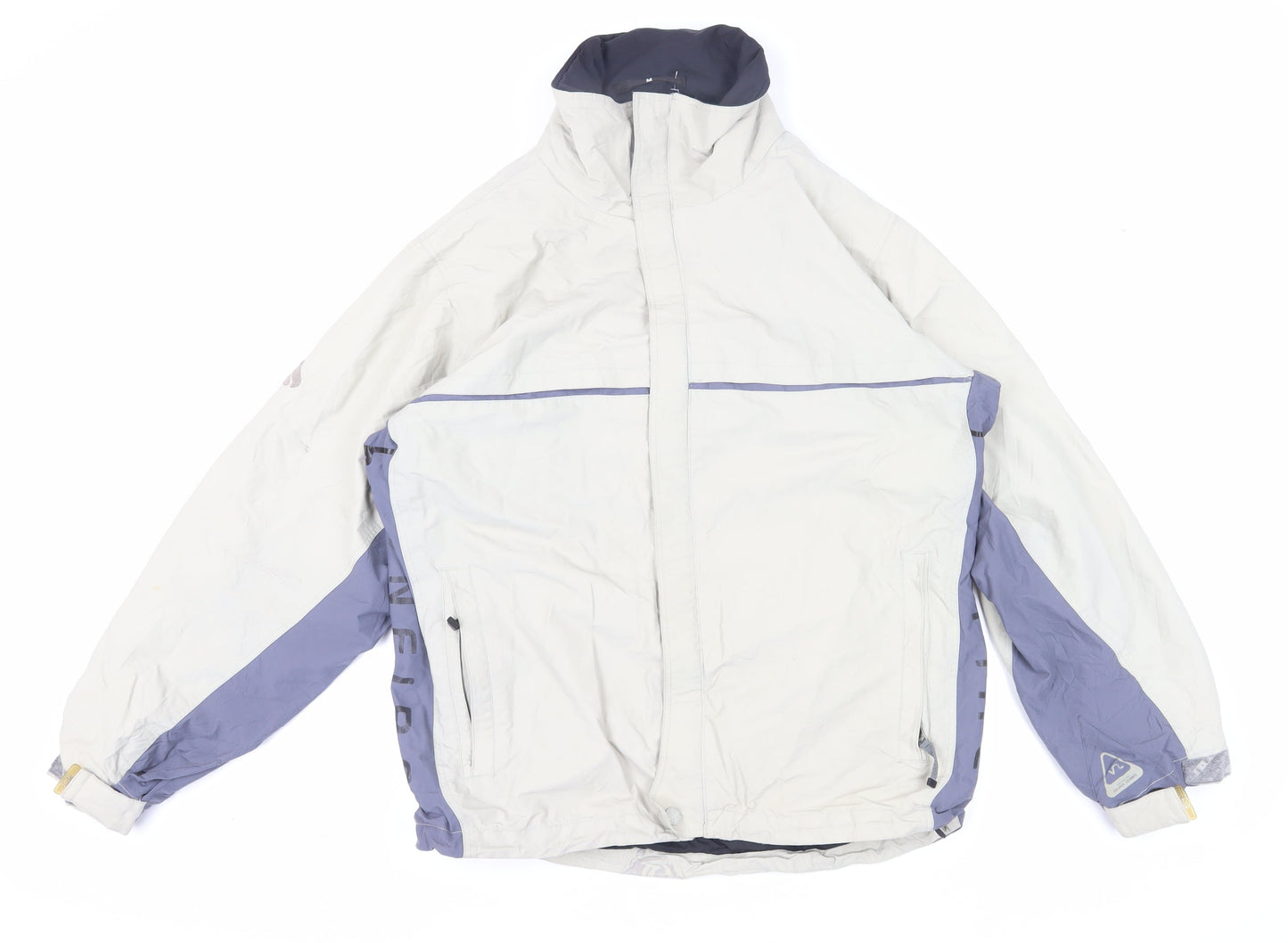 Mens UK Size M Bonfire White Puffer Jacket