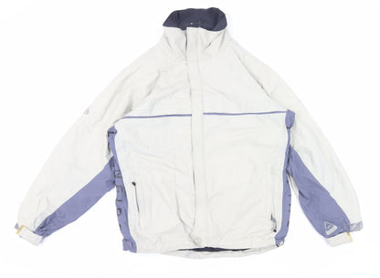 Mens UK Size M Bonfire White Puffer Jacket