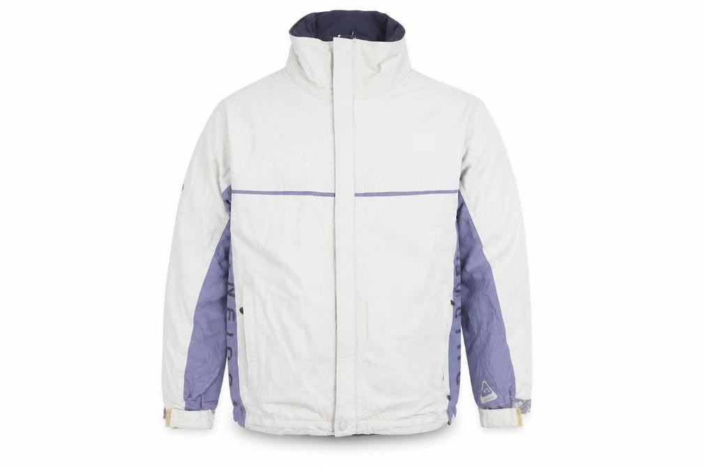 Mens UK Size M Bonfire White Puffer Jacket