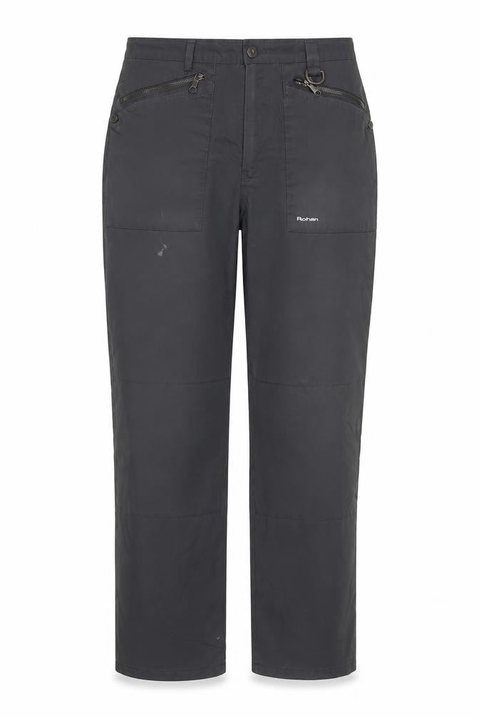 Womens UK Size 4 Rohan Relaxed Fit Cargo Black Trousers