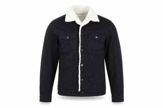 Mens UK Size S s.Oliver Black Bomber Jacket