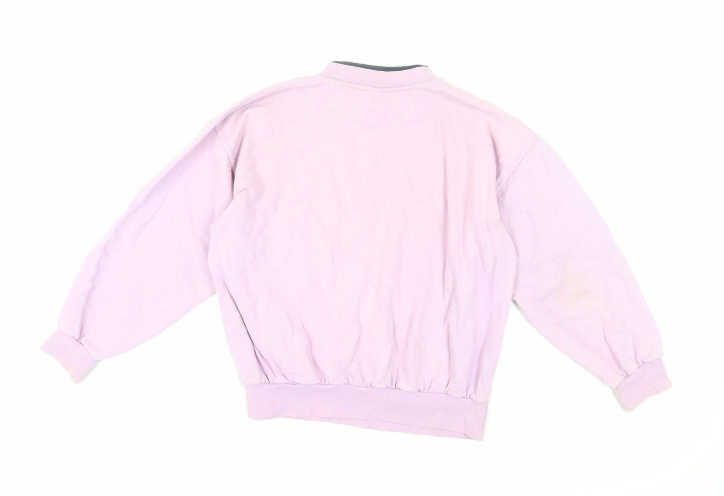 Adidas Women's Pink Logo Sweatshirt Size S