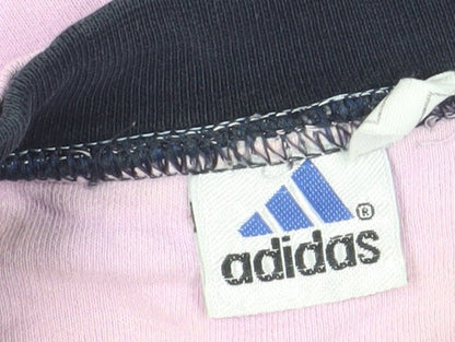 Adidas Women's Pink Logo Sweatshirt Size S