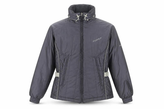 Fusalp Womens Grey Puffer Jacket, Size 12, Winter Casual