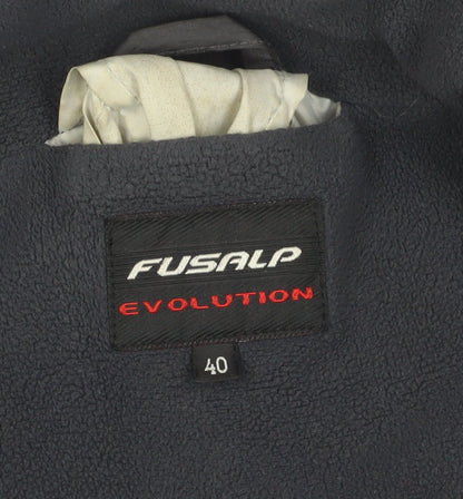 Mens UK Size 12 Fusalp Grey Puffer Jacket