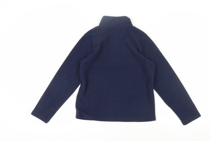 Peter Storm Boys Blue Fleece Sweatshirt 11-12 Years 1/2 Zip