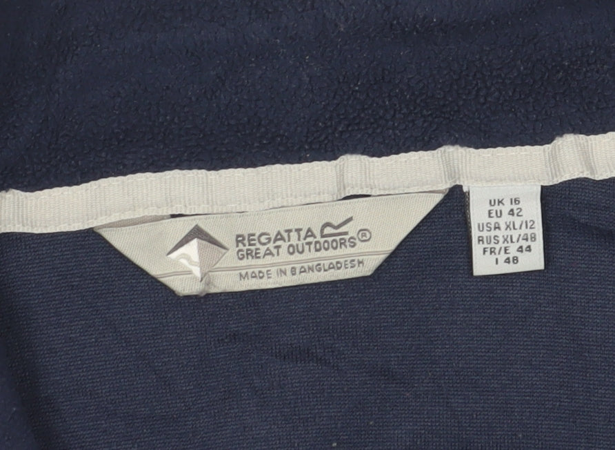 Mens UK Size 16 Regatta Blue Pullover Sweatshirt