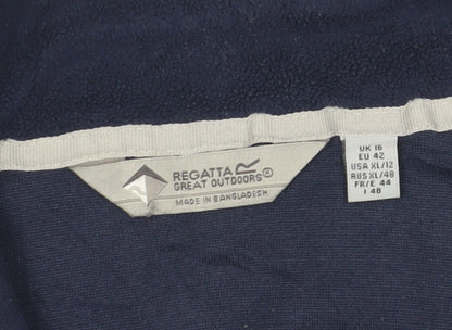 Mens UK Size 16 Regatta Blue Pullover Sweatshirt
