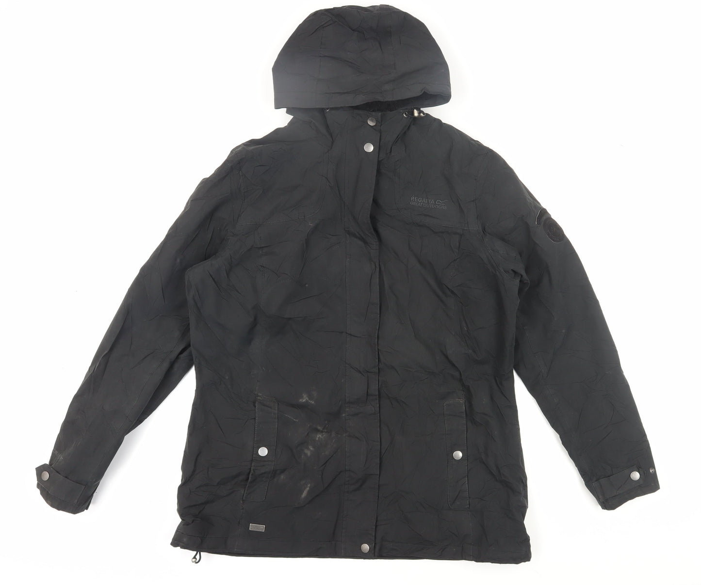 Regatta Women's Black Puffer Jacket Size 16