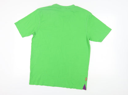 Slazenger Men's XL Green Crew Neck T-Shirt