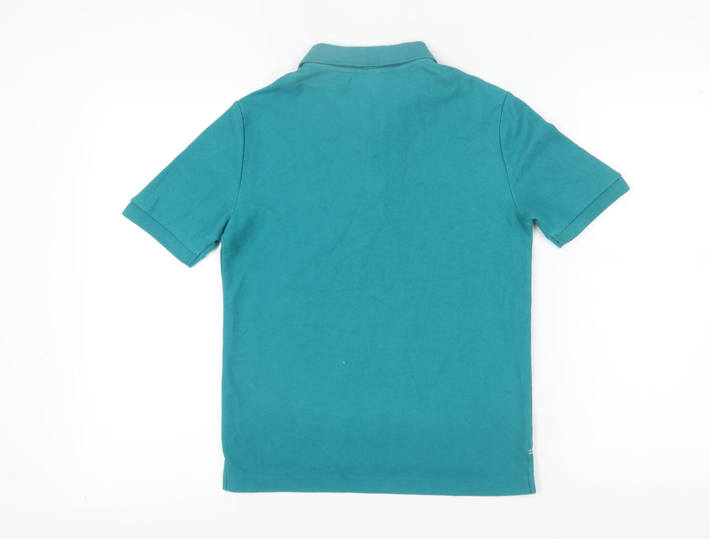 Slazenger Boys Green Polo Shirt, 13 Years, Cotton, Casual