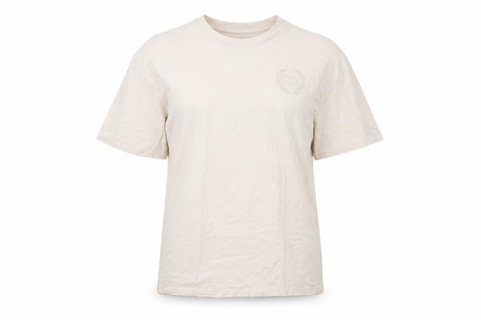 Womens UK Size 14 Everlast Beige Basic T-Shirt