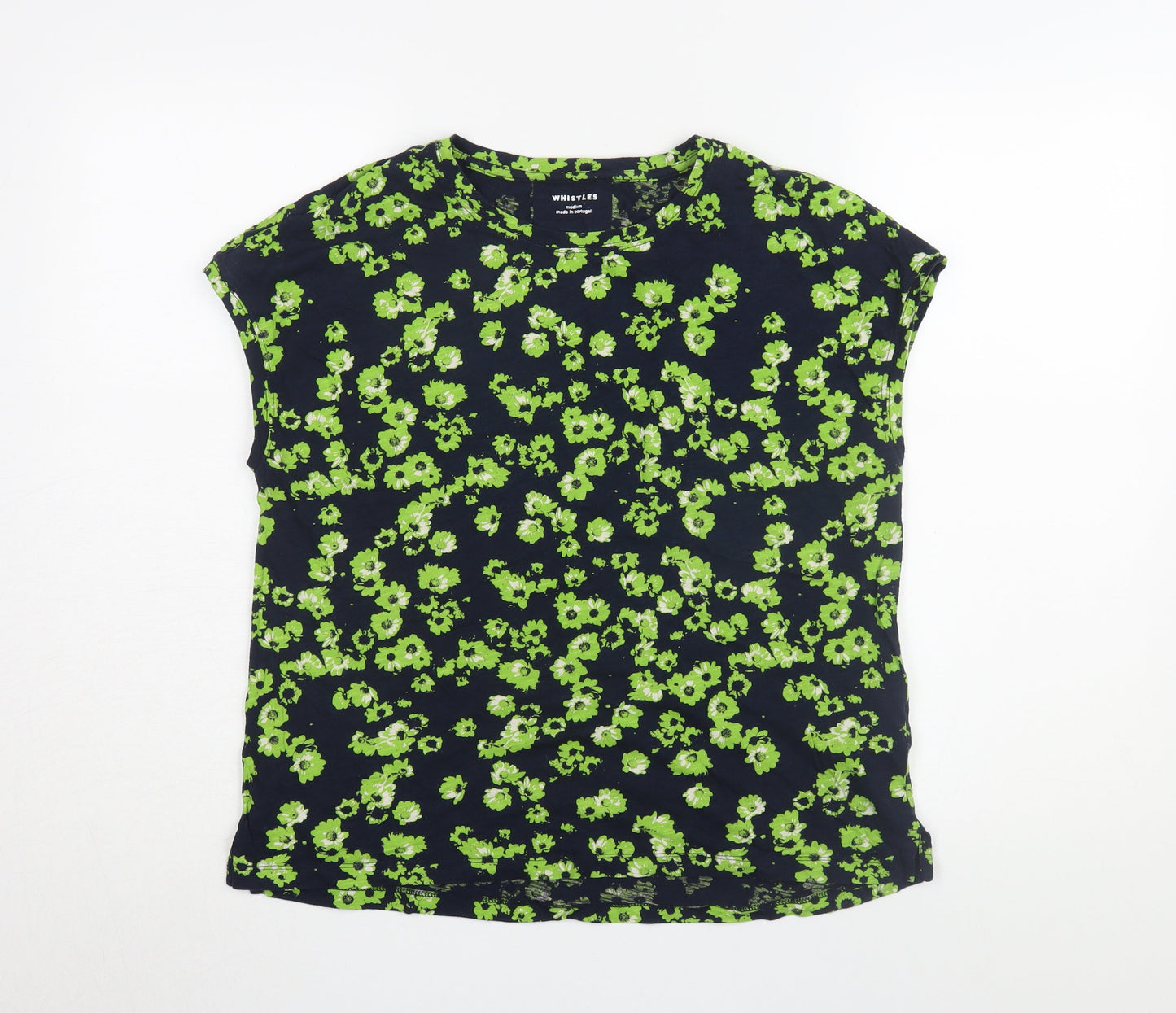Womens UK Size M Whistles Green  T-Shirt